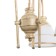 Dapiye chandelier 3he27 40W gold 57x57x40 cm Bayerlux