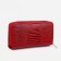 Women's wallet on lightning, red color