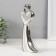 Souvenir ceramics "One love for two" silver-white 24x11.5x5.5 cm