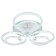 ICE LEDX139+8W ceiling lamp