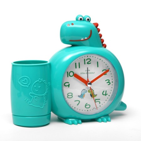 The alarm clock "Dinosaur", with a pencil, discrete move, 1aa, 15 x 5 x 13.5 cm-2