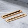 Penal for incense, 23 x 3.7 x 2cm, wood, with incense