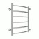 Water towel Terminus "Classic" P6, 500x600 mm, lateral connection, chrome