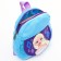 Blue backpack, with a zipper, with a pocket, 19 x 22 cm "Elsa", a cold heart