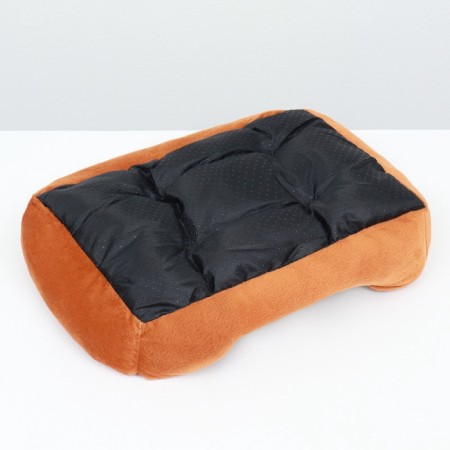 Lynchin-Divan for animals "Bone", 45 x 30 x 15, white-brown-7