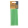 Glue rods tundra, 7 x 100 mm, green, 6 pcs.