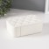 Casket to the leatherette for jewelry "Sweet. Rombs" white 11x16x5 cm