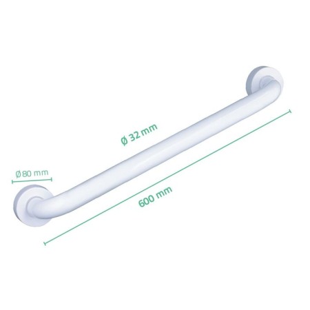 Building for a bath, white color (60 cm)-5
