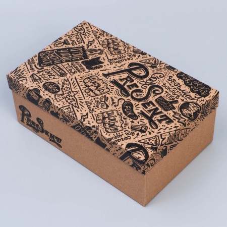 Set of boxes 6 in 1, gift packaging, “for the best man”, 12 x 7 x 4 - 22 x 14 x 8.5 cm-5