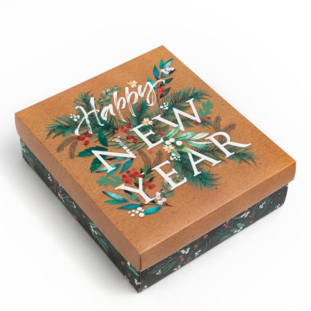 New Year. New Year's gift set of New Year mittens size 19 and accessories-6