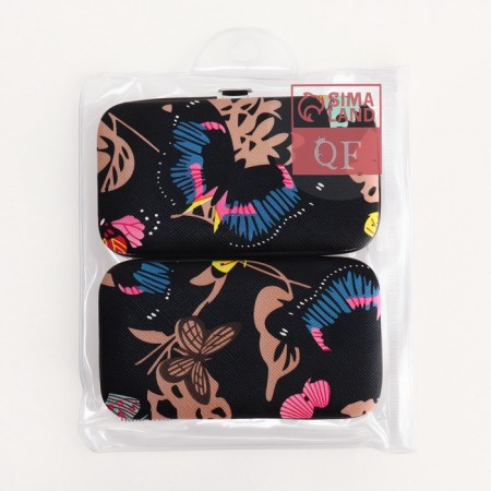 The manicure set "butterfly", 7 items, in a case, multi -colored-6