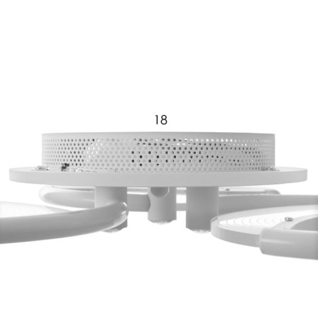 Anita Causteen 3XLED 90W 3000-6000K RGB white 60x60x8cm-14