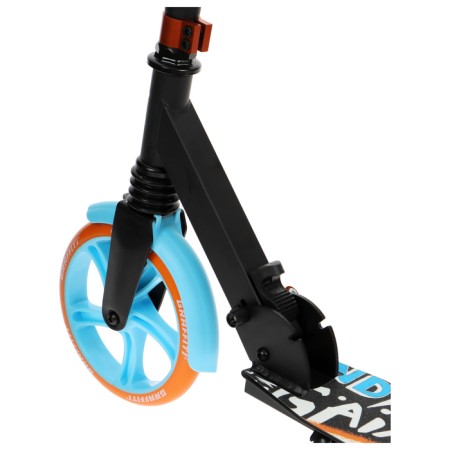 Sugan Graffiti Lux 200, Pu 200 mm wheels, front shock absorber, ABEC 11 Carbon, black color-3