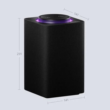 Smart Column Yandex Max Station with Alice, Zigbee, 65 W, Wi-Fi, BT, 4K, remote control, gray-14