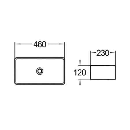 Comforty 78190 sink, invoice, white color-2