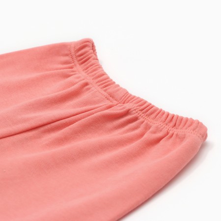 Kit for children (longshit, pants), peach color, height 62-3