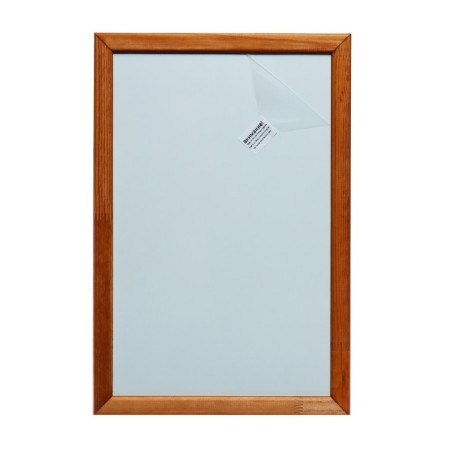 Magnetic-marker board A3, 30x45 cm, calligrata, in a wooden frame (dark stain)-7