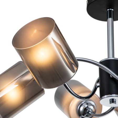 Lamp on the rod 6x60W E27, size 61x61x29 cm-3