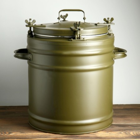 Army metallic thermos 25 liters