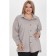 Female shirt, size 68, gray color