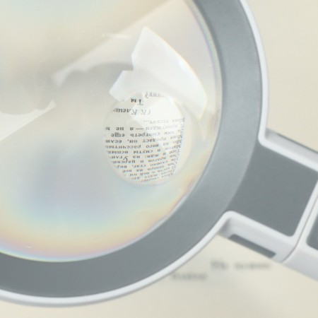 Folding magnifier on a stand, a multiplicity of 5.11, lens 65mm lens-8