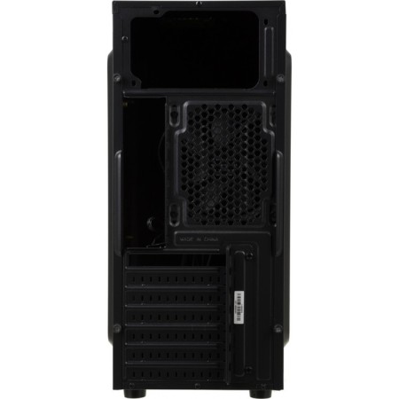 The ACCORD K-16 case is black without PSU ATX 6x120mm 2xusb2.0 1xusb3.0 Audio-3