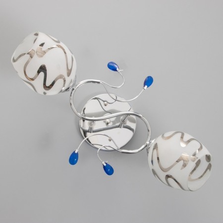Chandelier "Adayn" 2x40W E27 Chrome Model: 2612371-3