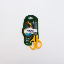 Baby scissors 13 cm, safe, with a fixer 