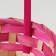 Camping set, 27x21x10/38 cm, 24x19x10/36 cm, 22x18x10/34 cm, 3 pcs, pink, bamboo