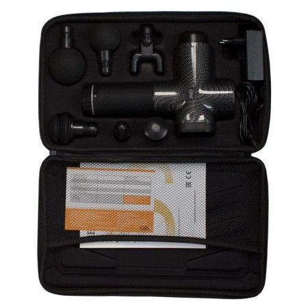 Gess-877 massage, percussion, 24 watts, 6 modes, 6 nozzles, 1400-2800 beats/min, black-7