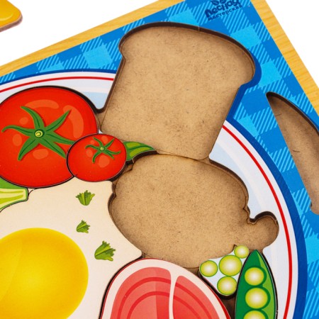 Puzzle Logical "Breakfast" 20x25 cm-5