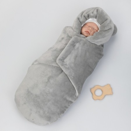Kinderlitto Pushstik Bear, 3 objects, height 50-56 cm, color gray.-2