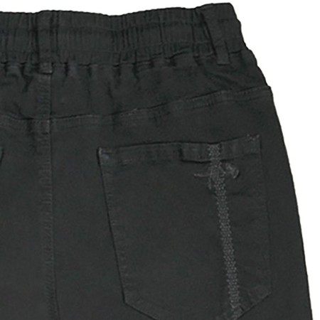 Jeans for boys, height 140 cm, black color-2