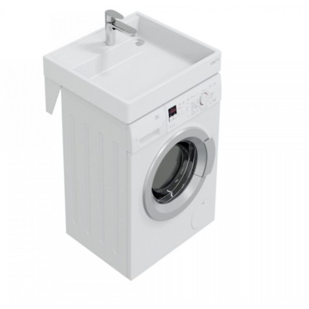 Santa Santa "Jupiter" 900130, above the washing machine, 600x550 mm, with brackets, white