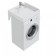 Santa Santa "Jupiter" 900130, above the washing machine, 600x550 mm, with brackets, white