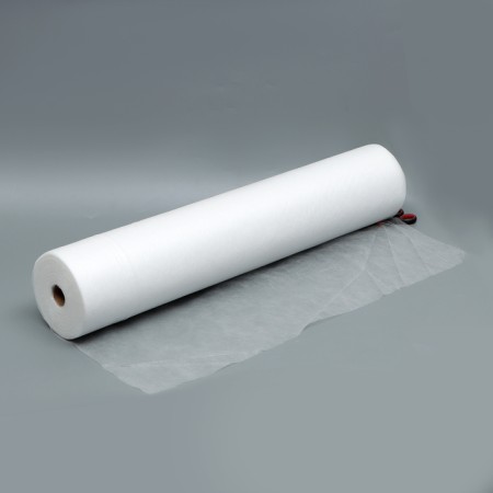 Disposable sheets in the roll "Unite" 70*200 "Lux" white 15 g/m2 with perforation-1