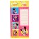 Magnetic bookmarks for books on the postcard "The most charming", Minnie Mouse
