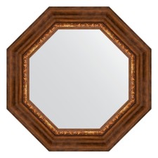 Mirror in the baguette frame, Roman bronze 88 mm, 56.6x56.6 cm