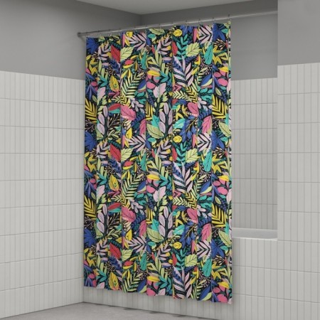 Curtain for the bathroom IDDIS BF03P18I11, 200x180 cm, polyester, color colorful color-8