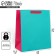 Two-color gift package, packaging, “pink-blue”, ml 23 x 27 x 11.5 cm