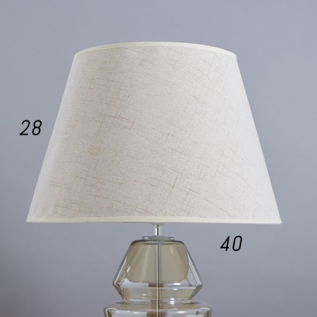 HELP lamp 16710/1 E27 40W chrome 40x40x61 cm Risalux-3