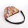 Youth bag with zipper, colorful/brown color
