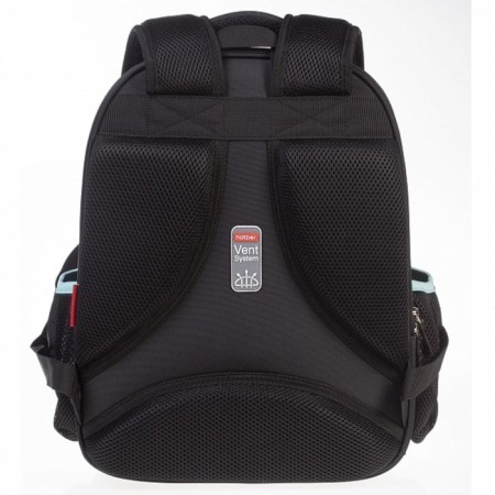Frame backpack 38 x 29 x 18 cm, Hatber Ergonomic Plus, Start Game, Black NRK_85048-5