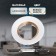 Lamp Built -in era KL107, IP20, 12W, 85x25 mm, white/gold color