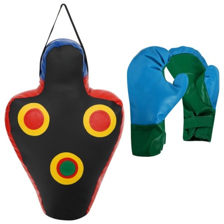 Set of Boxing Children's Ideal "Assigned Blow": gloves, pear, color mix