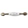 Ceramics 012 Light, 96 mm bracket, ceramic, bronze color