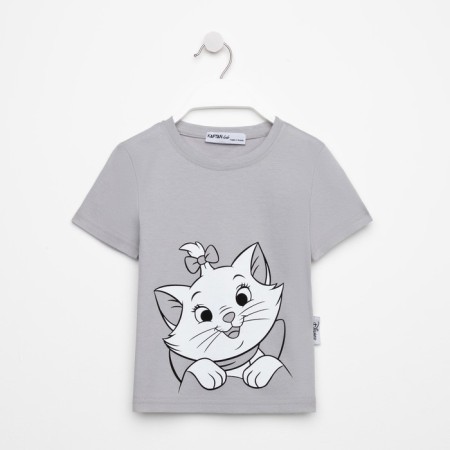 Disney T-shirt "Marie", height 86-92 (28), gray