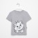 Disney T-shirt "Marie", height 86-92 (28), gray
