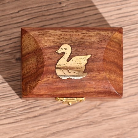 Casket "Swan" 7.5x5x5 cm, mane-2