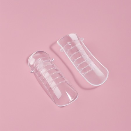 Upper forms for building in a container, C-bend, 120 pcs, transparent color-4